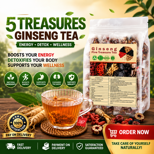 Ginseng Five Treasures Tea