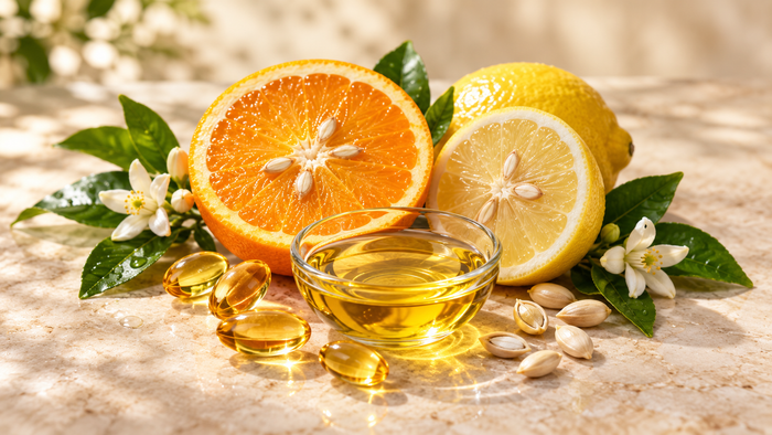 Vitamin E & Citrus Seed Oil